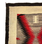 Navajo Ganado Rug c. 1920-30s, 78" x 57"