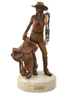 Deborah Copenhaver-Fellows, NSS - I Saddle My Own Horse (Maquette), Edition of 100
