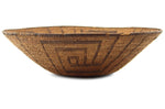 Pima Basket with Geometric Design c. 1890s, c. 1890s, 4.75" x 17.25"