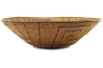 Pima Basket with Geometric Design c. 1890s, c. 1890s, 4.75" x 17.25"