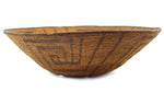 Pima Basket with Geometric Design c. 1890s, c. 1890s, 4.75" x 17.25"