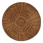 Pima Basket with Geometric Design c. 1890s, c. 1890s, 4.75" x 17.25"