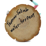 Thomas Takala - Hopi Contemporary Water Serpent Kachina, 11.5" x 4.5" x 6.25"