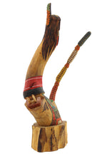 Hopi Contemporary Long Hair Kachina, 11.5" x 3.5" x 6.5"