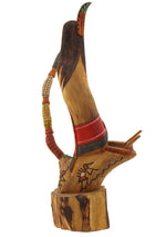 Hopi Contemporary Long Hair Kachina, 11.5" x 3.5" x 6.5"