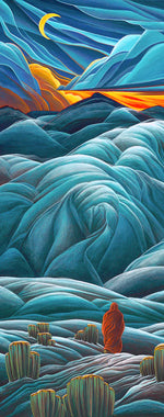 William Haskell - Enchanted Luxury Wrap - Cashmere Cotton Blend, 72" x 28"