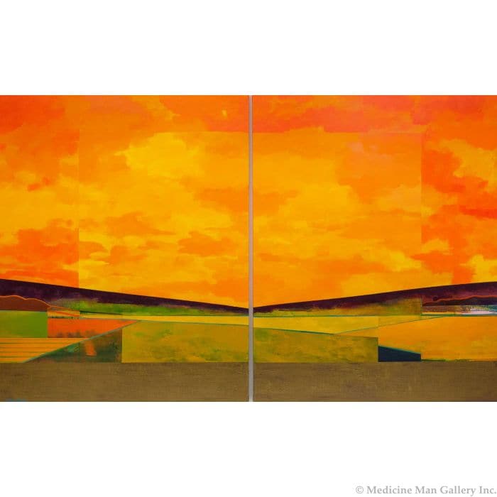 Mark Bowles - Golden Harvest (Diptych) (Giclee) - Custom Order Please Contact us for Availability