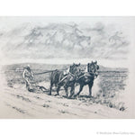 Fred Fellows - Breaking Out the Flatland (Lithograph)