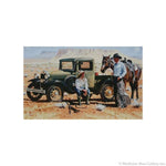 Fred Fellows - A Cowboy's Lucky Day (Giclee Print on Canvas)
