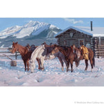 Fred Fellows - Friends for Supper (Giclee Print on Canvas)