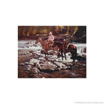 Fred Fellows - Morning Light on the Swan (Giclee Print on Canvas)