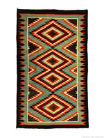 Navajo Red Mesa Rug c. 1930s, 93" x 57" (T6552)