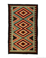 Navajo Red Mesa Rug c. 1930s, 93" x 57" (T6552)