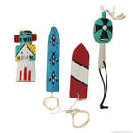 Group of 3 - Hopi Cradle Doll, Rattle, and Dance Sticks c. 1960-70s (K1673)
