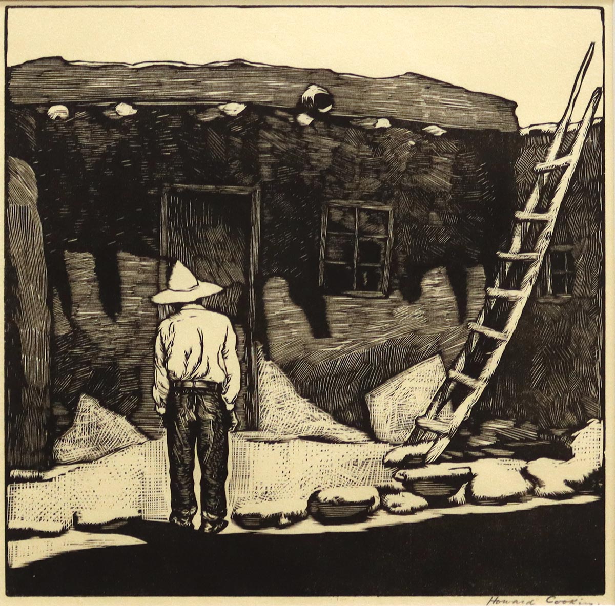 Howard Cook Howard Cook (1901-1980) - Hopi House (PDC91924-0913-101)