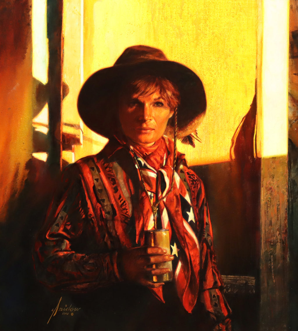 Gordon Snidow (b. 1936) - Portrait of a Cowgirl (PLV91324C-0822-004)