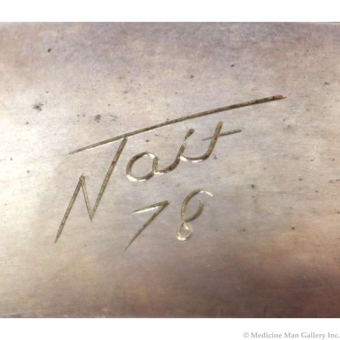Norman Tait - Northwest Coast - Silver Bracelet c. 1978, size 6.5 (J90108A-0823-001)