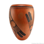 Possibly Eunice "Fawn" Navasie (1920-1992) - Hopi Redware Vase c. 1960s, 14" x 9.5" (P3757-005)