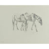R. Brownell McGrew (1916-1994) - Number SK. 150, Two Horses (PDC90536-1220-011) (A Donation Goes to Adopt-A-Native-Elder Program with Purchase)