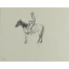 R. Brownell McGrew (1916-1994) - Number SK. 117, Cowboy on Horseback (PDC90536-1220-019) (A Donation Goes to Adopt-A-Native-Elder Program with Purchase)