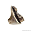 Carol Felley Shop - Non-Native - Sterling Silver Storyteller Ring c. 1994, size 6.5 (J15897-012)