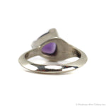 Sam Patania - "Brilliant Trillion" Amethyst and Sterling Silver Ring, size 6 (J15965-016)
