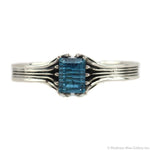 Sam Patania - "Grand Cathedral" Sky Blue Topaz and Sterling Silver Bracelet, size 6.5 (J15965-007)