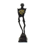 SOLD Lawrence Lee - Black and Gold Shaman Figurine