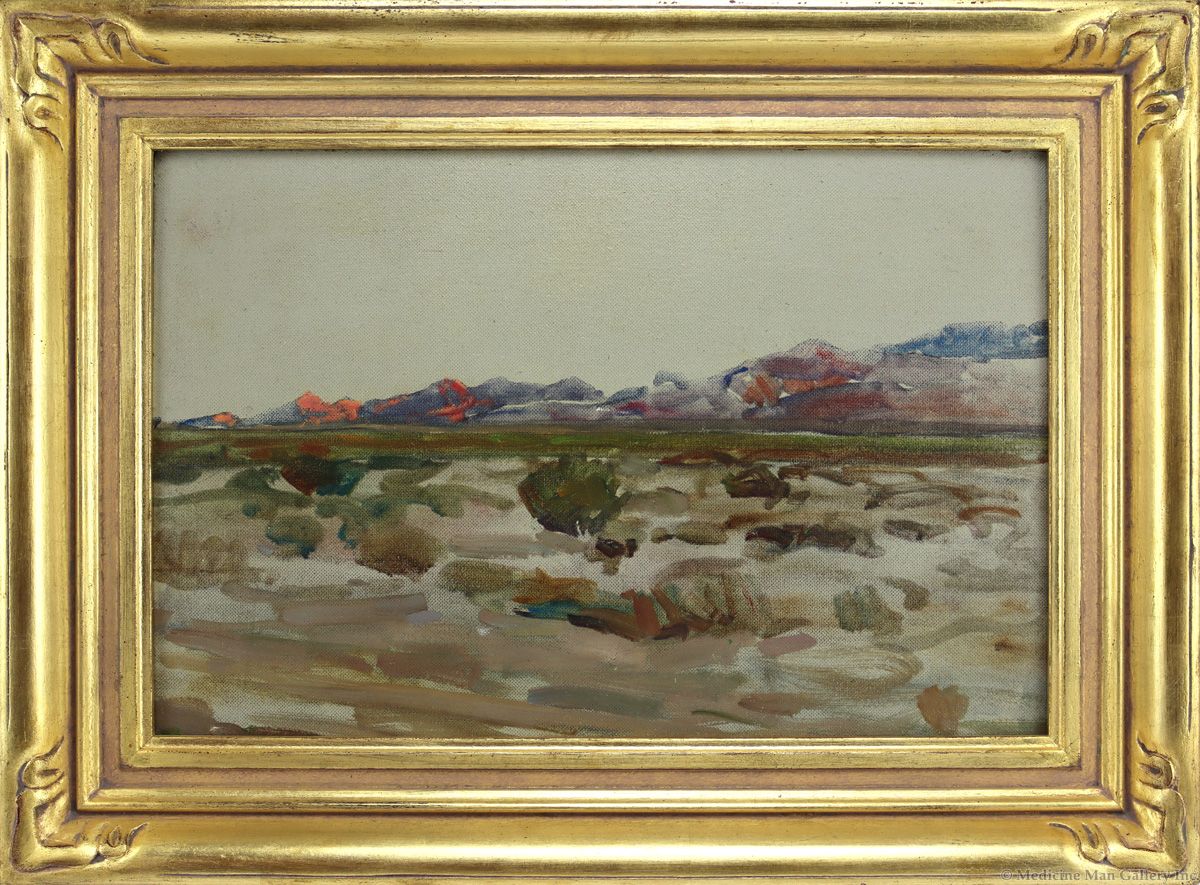 Frank Tenney Johnson (1874-1939) - Wyoming Landscape #765 (PDC91924D-0923-001)