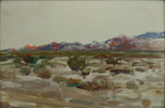 Frank Tenney Johnson (1874-1939) - Wyoming Landscape #765 (PDC91924D-0923-001)