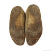 Plains - Beaded Leather Moccasins c. 1940s, 3.5" x 10" x 4.5" (DW1372)