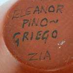 Eleanor Pino Griego (b. 1953) - Zia Polychrome Jar with Rainbird Design c. 1980s, 6.75" x 8.75" (P3782)