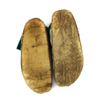 Lakota/Sioux Beaded Leather Moccasins c. 1890-1900s, 4" x 10.5" x 4.5" (DW1383)