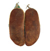 Mescalero Apache Beaded Leather Moccasins c. 1890s, 2" x 6" x 2.25" (DW1384)