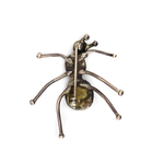 Navajo - Silver Bug Pin c. 1940-60s, 1.375" x 1.625" (J16111)