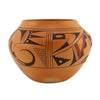 Jeanette Sahu - Hopi Polychrome Jar c. 1974, 5.5" x 7.5" - Includes First Prize Ribbon (P3798)