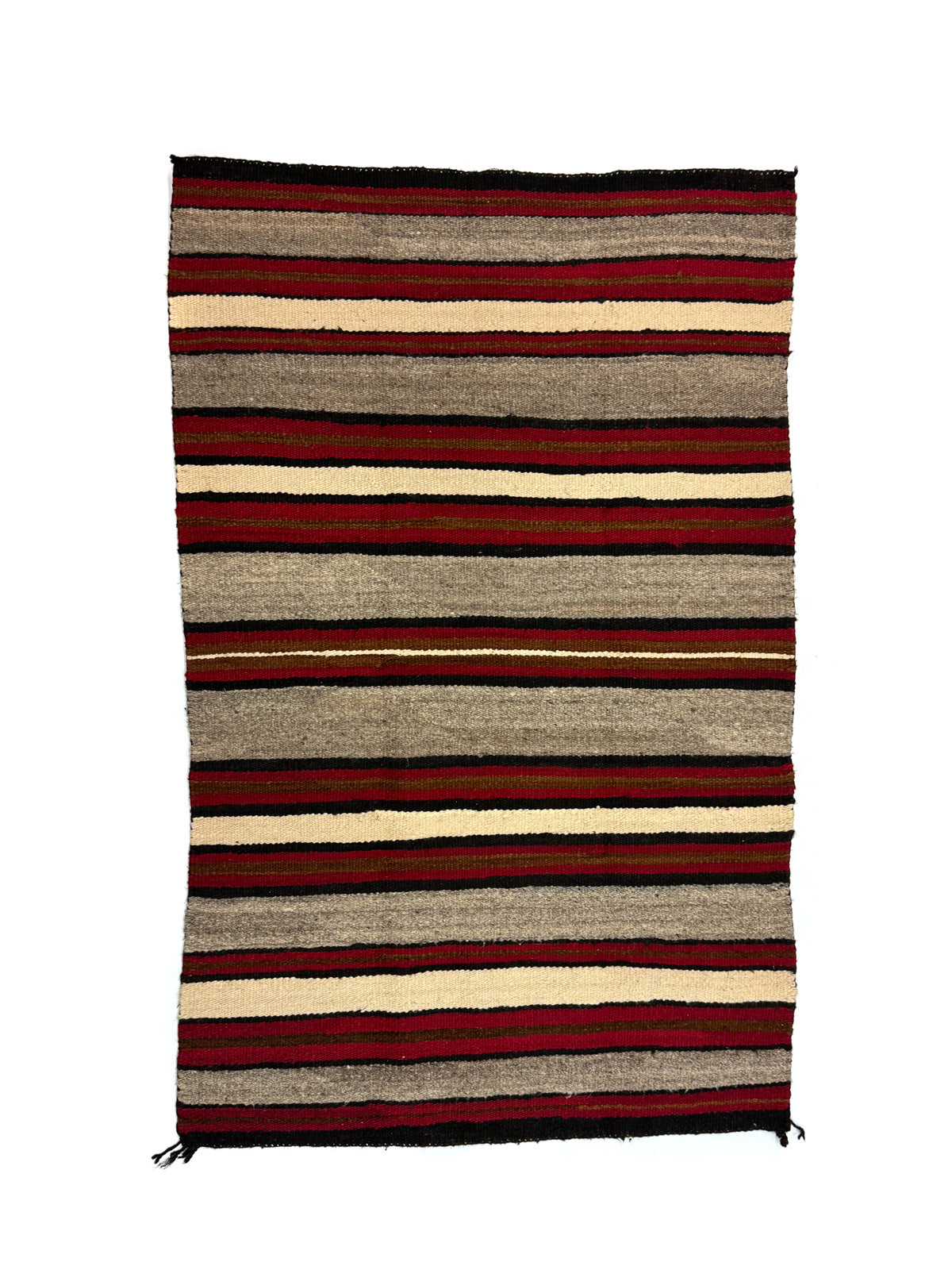 Navajo Saddle Blanket c. 1920-30s, 52" x 33.5" (T92253-1123-004)