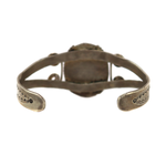Navajo - Petrified Wood and Silver Bracelet c. 1930-40s, size 6.75 (J16063)
