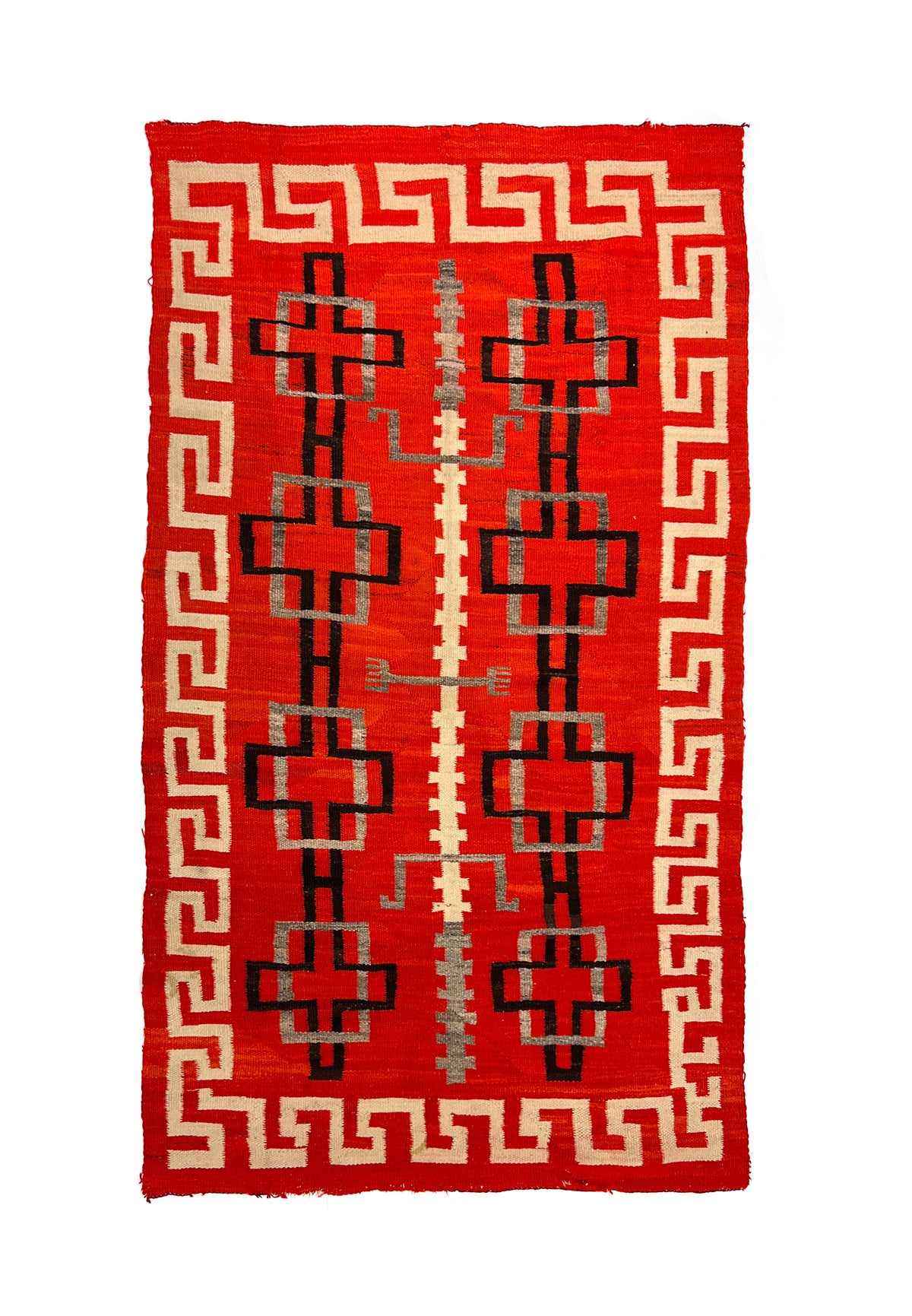 Navajo Transitional Ganado Rug c. 1890s, 92.5" x 54" (T91024-1122-001)
