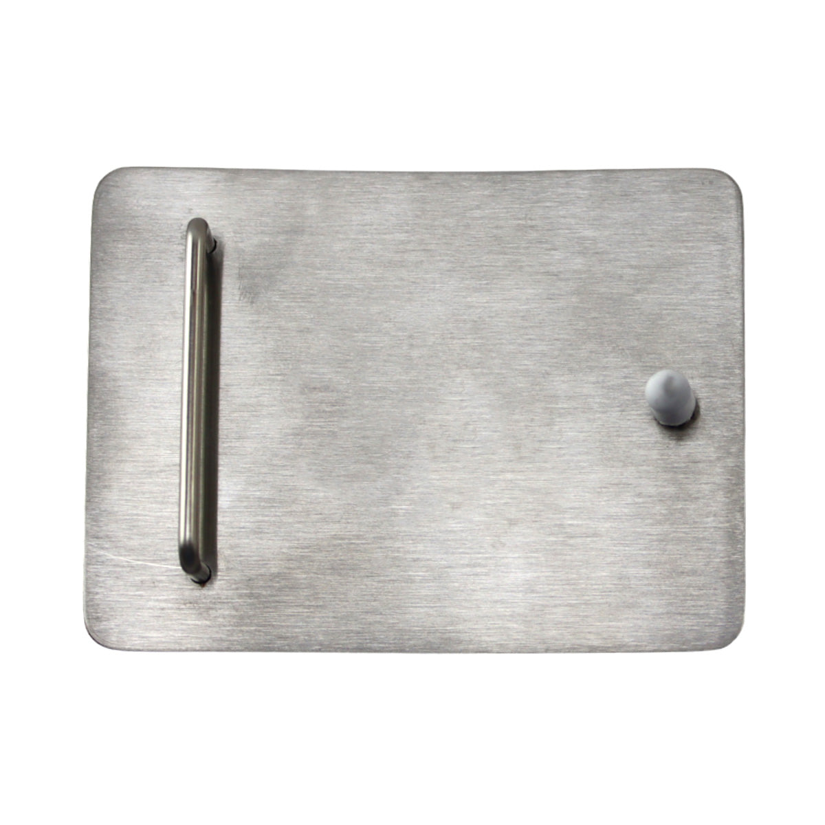 William Haskell - Stainless Steel and Baked Enamel Buffalo Belt Buckle