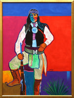 SOLD John Nieto (1936-2018) - Apache (PDC1978)