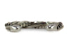 Alvin Yellowhorse (b. 1968) - Navajo Contemporary Twisted Silver Bracelet, size 7