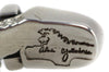 Alvin Yellowhorse (b. 1968) - Navajo Contemporary Twisted Silver Bracelet, size 7