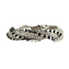Alvin Yellowhorse - Navajo - Contemporary Sterling Silver Twist Bracelets, size 6.75