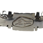 Alvin Yellowhorse - Navajo - Contemporary Sterling Silver Twist Bracelets, size 6.75