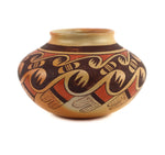 Fannie Nampeyo (1900-1987) - Hopi Polychrome Jar with Migration Pattern c. 1950s, 4" x 6"
