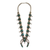 Navajo Turquoise and Silver Squash...