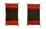 Pair of Navajo Dress Halves c. 1930s, 51.75" x 30" each