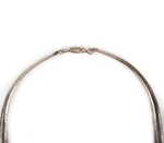 Navajo 20-Strand Liquid Silver Necklace c. 1960-70s, 26" length (J15198)