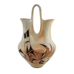 Joy Navasie (1919-2012) (Frog Woman) - Hopi Polychrome Wedding Vase c. 1960s, 12.5" x 8" x 7"